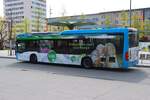 Heuser Bus Mercedes Benz Citaro 2 am 14.04.26 in Hanau Freiheitsplatz