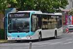 Mercedes Benz Citaro, von Klagenfurt Mobil, nahe dem Bahnhof von Klagenfurt aufgenommen.