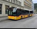 Postauto - Mercedes Citaro  BE  42726 bei der Postautohaltestelle in Biel am 09.06.2026