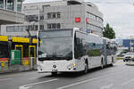 Mercedes Citaro 712 von Intertours, auf der Tramersatzlinie 11, f�hrt am 18.05.2026 zur Endstation beim Dreispitz. Aufnahme Basel.