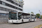 Mercedes Citaro 714 von Intertours, auf der Tramersatzlinie 11, f�hrt am 13.07.2026 durch die Neapelstrasse. Aufnahme Basel.