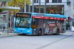 Heuser Bus Mercedes Benz Citaro 2 am 24.10.26 in Hanau Freiheitsplatz