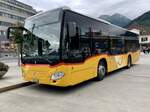 MB C2 K hybrid '11217' PostAuto Regie Interlaken am 7..7.21 beim Bahnhof Interlaken West.