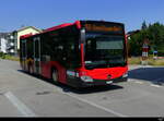 Mercedes Citaro  Nr.447  BE  855447 unterwegs auf der Linie 160 an der Krankenhausweg in Münsigen am 12.08.2025