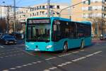 Transdev Mercedes Benz Citaro K Wagen 4220 am 24.01.26 in Frankfurt am Main