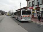 Ein Mayer Citaro K in Neckargemünd Bhf am 23.01.11