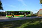 EHW 646 auf der Linie 1 am Bahnhof Nyköping am 16.09.2014. Zu sehen ist ein Mercedes Benz Citaro C2 Low Entry.