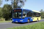 Bus Rheinland-Pfalz / Bus Dierdorf: Mercedes-Benz Citaro LE vom Verkehrsunternehmen FriBus (WW-FB 1801), aufgenommen im September 2020 im Stadtgebiet von Dierdorf (Landkreis Neuwied).