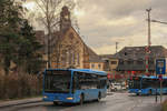 W-SW 1243, Mercedes-Benz O 530 LE Citaro, 631 nach Wuppertal-Vohwinkel Vohwinkler Feld, 16.03.2021, Wuppertal-Vohwinkel Bahnhof