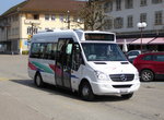 asm Oberaargau - Mercedes Sprinter  Nr.15  BE 646365 unterwegs auf der asm Linie 54 in Herzogenbuchsee am 22.03.2016