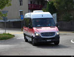 BGU - Mercedes Sprinter  Nr.4  SO  160589 unterwegs in der Stadt Solothurn am 2.09.2020