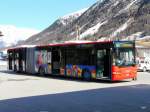 Engadin Bus - Neoplan GR 156992 unterwegs auf der Linie 1 in Pontresina am 07.04.2010