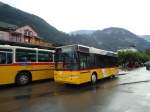 AVG Meiringen Nr. 73/BE 171'453 Neoplan (ex Selfors, Meiringen) am 4. Juli 2010 Meiringen, Postautostation