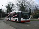 Neoplan , hcr , Linie 329 von Wanne Eickel Hbf. nach Unser Fritz
Schlostr.(25.09.2008) 