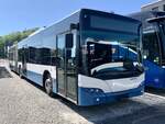 Neoplan Centroliner N4522 ex VBZ am 1.6.21 bei Evobus in Winterthur abgestellt.