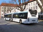 Nagelneuer BRH ViaBus Scania Citywide am 15.02.17 in Hanau Freiheitsplatz
