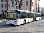 Nagelneuer BRH ViaBus Scania Citywide am 15.02.17 in Hanau Freiheitsplatz