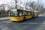 Scania Citywide / '4559' der BVG, hier auf der Linie 109 in Berlin/ Tegeler Weg im März 2018.