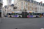IRIGO-Scania N94 Gelenkbus in Angers am 26.7.11 