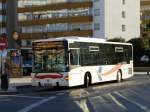 Scania NAGE unterwegs in Roses (Spanien) am 02.10.2014