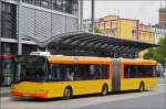. Solaris Urbino Gelenkbus aufgenommen am ZOB in Koblenz. 27.05.2014  