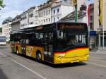 Postauto - Solaris  SH  413 unterwegs in der Stadt Schaffhausen am 12.07.2015