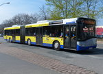 BVSG - Solaris Urbino 18, P-AV 197 (X1) - Busse in Teltow-Stadt im April 2016.