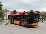 HSB Solaris Urbino 12 Wagen 16 am 22.08.16 in Hanau Freiheitsplatz