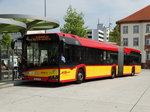 HSB Solaris Urbino 18 Wagen 82 am 09.09.16 in Hanau Freiheitsplatz