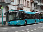VGF/ICB Solaris Urbino 12 Wagen 206 am 18.02.17 in Frankfurt am Main