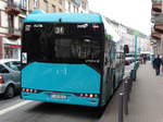 VGF/ICB Solaris Urbino 12 Wagen 212 am 18.02.17 in Frankfurt am Main