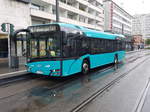VGF/ICB Solaris Urbino 12 Wagen 222 am 01.05.17 in Frankfurt am Main Konstablerwache