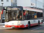 Solaris Urbino 12 von Regionalbus Rostock in Güstrow am 18.01.2017