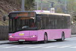 Solaris Urbino der Landecker Verkehrsbetriebe LA-459BK als Stadtbus Landeck an der Haltestelle Landeck Perjener Brücke.