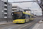 VVT Linie 4123 als Buszug von Ledermair (SZ-145ZC mit Hess-Anhänger) in der Kranebitter Allee in Innsbruck.