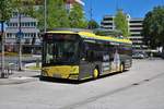 Stroh Bus Solaris Urbino 12 am 28.06.19 in Hanau Freiheitsplatz 