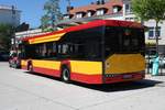 HSB Solaris Urbino 12 Facelift Wagen 27 am 28.06.19 in Hanau Freiheitsplatz 