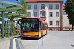 HSB Solaris Urbino 12 Wagen 20 am 28.06.19 in Hanau Freiheitsplatz