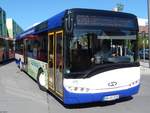 Solaris Urbino 12 von Omnibus-Verkehr Ruoff in Ditzingen am 21.06.2018