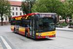HSB Solaris Urbino 12 Wagen 31 am 03.07.20 in Hanau Freiheitspatz 