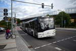 Solaris Urbino 18 am 29.09.2019 an der Tharandter Straße.