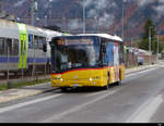 Postauto - Solaris  BE  836434 unterwegs in Bönigen am 24.10.2020