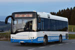Dank der Fusion der BUS Sarganserland Werdenberg AG und der RTB Rheintal Bus AG zur BUS Ostschweiz AG kommen Fahrzeuge der BSW auch abseits ihres angestammten Netzes zum Einsatz: Hier Bus 328 (Solaris