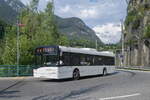 Solaris Urbino von Postbus (BD-14339) als Linie 4198 am Bahnhof Imst-Pitztal.