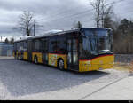 Postauto - Solaris  BE  820681 in Laupen am 19.02.2022