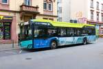 ICB Solaris Urbino 12 Wagen 566 am 25.02.23 in Frankfurt am Main