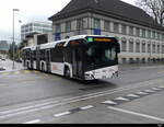 BBA - Solaris Urbino  Nr.158  AG 441158  unterwegs in Aarau am 17.04.2023
