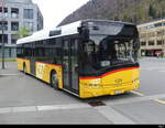 Postauto - Solaris Urbino BE  610536 in Interlaken am 22.04.2023
