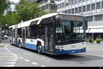 VBL - Solaris Urbino  Nr.104  LU 15573 unterwegs auf der Linie 14 in Luzern am 27.07.2023