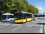 Postauto - Solaris Urbino  LU 104503 unterwegs beim Bahnhof Luzern am 25.09.2023
